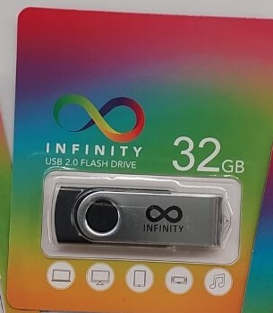 Flash Drive USB Stick 32Gb 2.0 Infinity